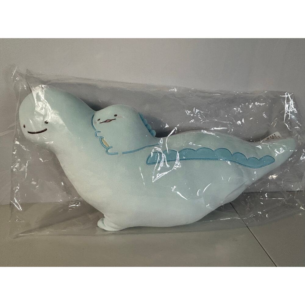 Sumikkogurashi Tokage to Okaasan to Kirakira na Yoru Diecut Cushion Pillow